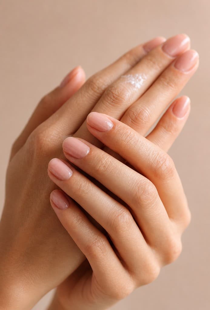 Productos de skincare: crema, envase y textura suave